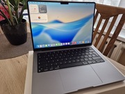 MacBook Pro 14 M3, 8 GB, 512 GB, bateria 97%, ubezpieczenie do 2028