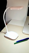 Lampa biała biurkowa LED