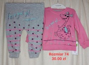 Komplet dresowy- rozmiar 74