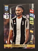 PANINI FIFA 365 2025 KHEPHREN THURAM nr.182 ( JUVENTUS )