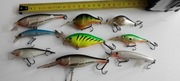 Zestaw woblerów Rapala 9szt