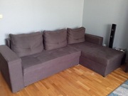 Narożnik łóżko z funkcją spania ok 253 cm x 155 cm