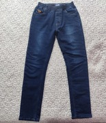 Nowe spodnie jeansy ocieplane polarem r.158/164