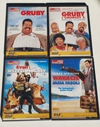 Komedie z polskim lektorem mi.in: GRUBY I CHUDSZY, TATA DUCH - 17 płyt DVD