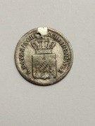 Moneta Niemcy Bawaria 1 krajcar 1859r. Maksymilian II - Srebro