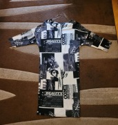 Damska Sukienka Gazetowa Jola Collection - Rozmiar 38, Tunika, Wiskoza