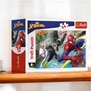 HIT! Spider-Man Marvel Mini Puzzle 54 elementów Trefl 4+