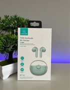 Słuchawki USAMS Bluetooth 5.1 TWS bezprzewodowe zielony