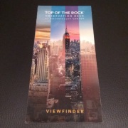 Przewodnik mapka NEW YORK Manhattan - wysokie obiekty, laminat, made in USA