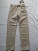 BIG STAR Spodnie Jeansy W28 L32 Beżowe Beż NOWE