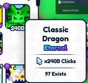 Classic Dragon (Eternal 240B PET) | RCU | ROBLOX