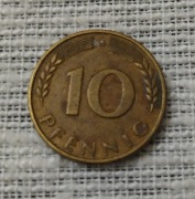 Niemcy RFN 10 pfennig 1969 G