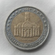 2 Euro, Niemcy, Saarland, rok 2009