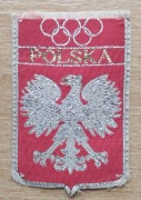 Oryginalna naszywka polskiej reprezentacji Olimpijskich 1972 