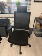 AMSTYLE ARREZZO A1 ergonomiczne krzesło biurowe z zagłówkiem | stan BDB