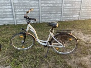 Rower miejski damski BBF 28", stan bdb, amortyzatory, oświetlenie