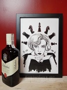 Gambit Królowej Anja Taylor Joy Print 