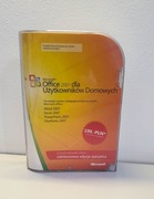 Oryginalny Microsoft Office 2007 Dom Home Student 3 PC  PL na płycie