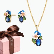 KOMPLET KWIATY NOCY CYTRUSY