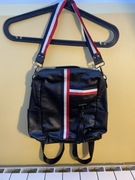 Mały plecak torba czarna