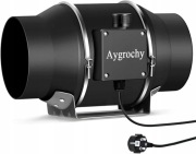 Wentylator kanałowy AYGROCHY 150mm + Sterownik Cyfrowy 