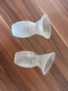 2 x Haakaa Milchpumpe/Milchauffangbehälter