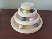 Zabawka dla kota Designed by Lotte drewniana, kulki