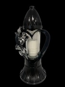 Znicz serce 3 d szklany