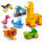 Zestaw klocków Zwierzątka 102 szt pasują do klocków Lego Duplo 