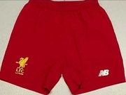 Wr) Liverpool F.C New Balance oryginalne spodenki klubowe Roz.S