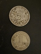 Monety Dinar jugosłowiański