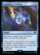 MTG LTR Isolation at Orthanc