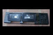 Panel przedni magnetofonu dwukasetowego UHER UCT 222w. 