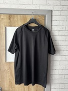 czarna męska koszulka T-shirt 2XL – lekka, w dobrym stanie