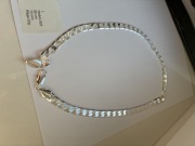 Łańcuszek Srebrny Diamentowany Pancerka dł. 60 cm, szer. 10 mm