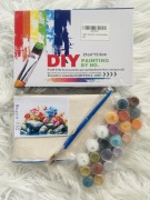 Obraz do malowania po numerkach z farbami akrylowymi