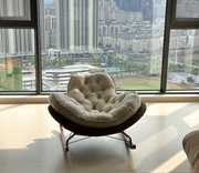 Ekskluzywny fotel bujany Ultra wygodny idealny do salonu tarasu ogrodu