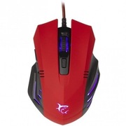 WhiteShark Mysz gamingowa HANNIBAL 2 czerwona