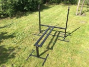 Ławka prosta  pod sztangę solidna 