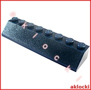 LEGO 4445 SKOS 45 2x8 dachówka ciemny niebieski granatowy