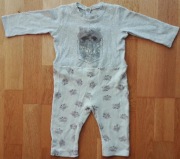 Pajacyk piżama szop pracz Benetton Baby 74