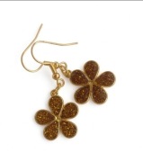 Kolczyki w kształcie kwiatków