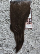 Przedłużenia Clip-In Włosy Naturalne 45cm 90g Ciemny Brąz #2, Nr: 75