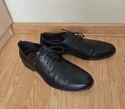 Buty półbuty garniturowe męskie Vapiano czarne rozmiar 41