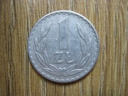 POLSKA MONETA 1 ZŁOTY 1976 ROK OBIEGOWE