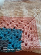 Koc dla dziecka handmade, szydełko - nowy, Okazja!!