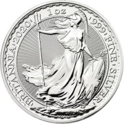 Britannia 1 oz uncja Srebra moneta 2020