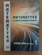 Matematyka w branżowej szkole II stopnia. Podręcznik kl.1