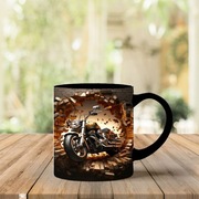 Kubek na prezent  dla motocyklisty  z napisem