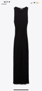 Sukienka czarna Zara maxi L